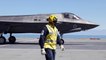 'Dambusters' F-35 Squadron lands on HMS Queen Elizabeth for the first time