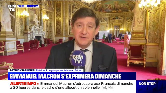 Patrick Kanner (PS): Nous allons passer de l'état d'urgence sanitaire à l'état d'urgence social