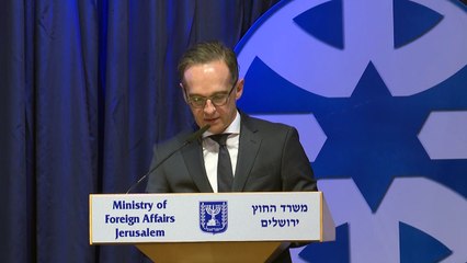 Maas kritisiert in Israel geplante Annexion des Westjordanlandes