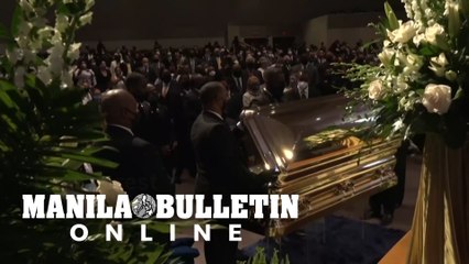 Demands for justice at funeral of George Floyd