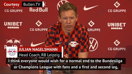Nagelsmann supports neutral venue for Champions League