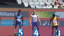 Men's 100m T42 | Round 1 Heat 1 | London 2017 World Para Athletics Championships.