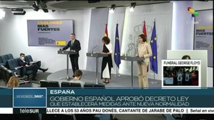 España aprueba decreto para la nueva normalidad tras pandemia
