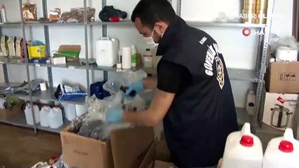 Kadıköy'de 'sahte alkol' operasyonu