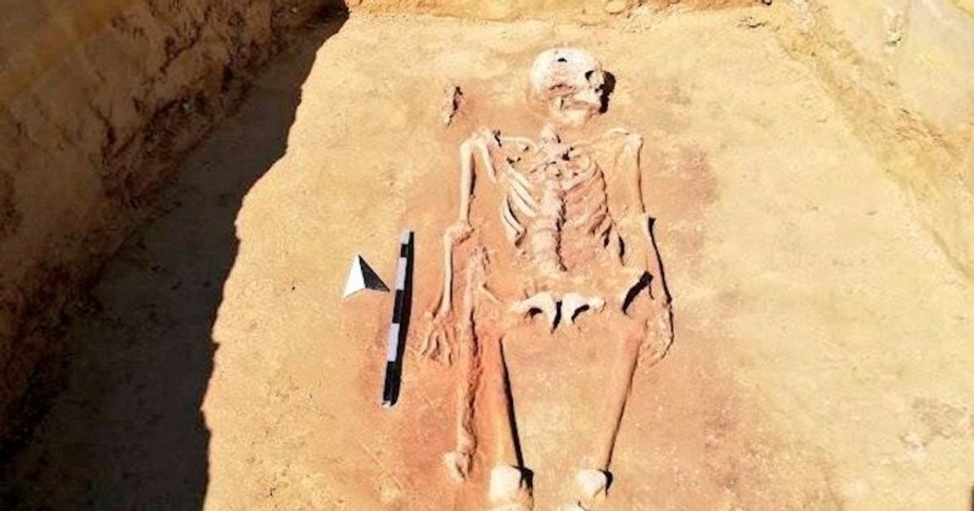 Les restes d'un soldat romain et une épée datant du Ve siècle ont été découverts en Allemagne