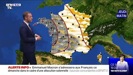 La météo pour ce jeudi 11 juin 2020