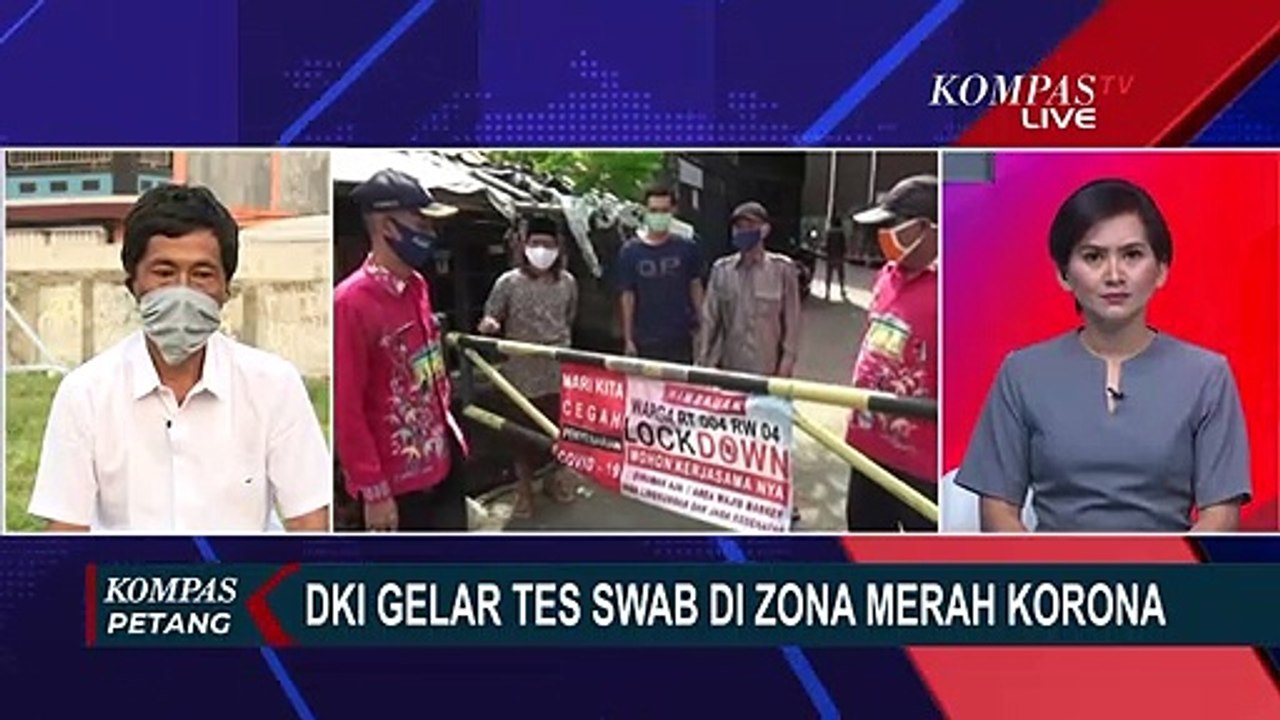 Masih Punya Zona Merah Corona, Jakarta Gelar Tes Swab