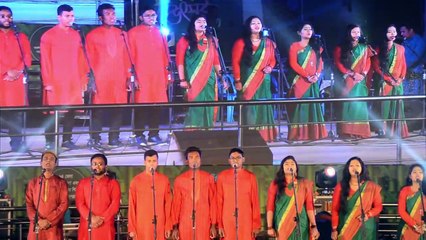 দলীয় সঙ্গীত ৭১ এর গান,শিল্পকলা একাডেমীর পরিবেশনা