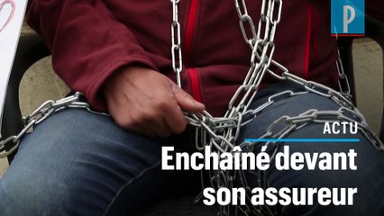 Coronavirus : un chef d'entreprise s’enchaîne pour être indemnisé par son assurance