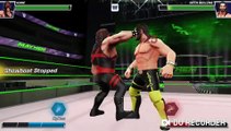 Kane vs Seth Rollins / WWE mayhem gameplay