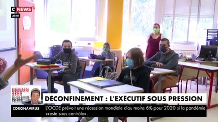 Déconfinement : l'exécutif sous pression