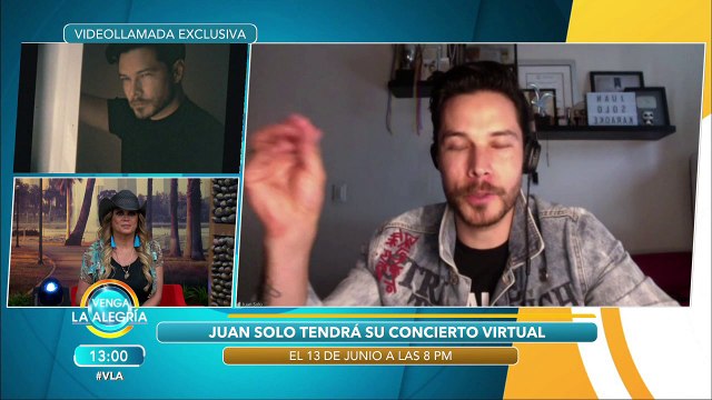 ¡Videollamada EN EXCLUSIVA con Juan Solo! Concierto virtual, y nuevos proyectos. | Venga La Alegría