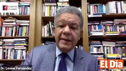 Leonel - “El despegue será difícil por el déficit, pero la prescripción es aumentar el gasto público'