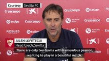 FOOTBALL: LaLiga: 'No favourite' in Seville derby - Lopetegui
