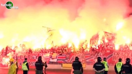 Partizan -  Kızılyıldız maçı öncesi atmosfer