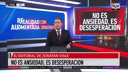 "No es ansiedad, es desesperación": el editorial de Jonatan Viale