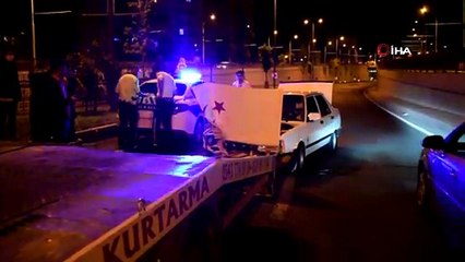 Malatya'da alt geçitte kaza: 2 yaralı