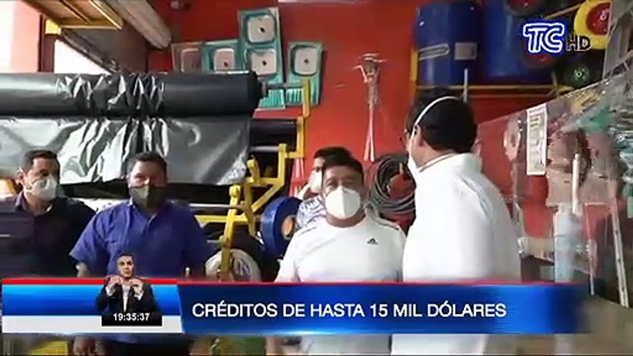 Agricultores ecuatorianos recibieron créditos de BanEcuador como parte del plan "Reactivación Segura"