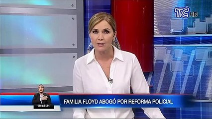 "Paren el dolor". familia de Floyd abogó por reforma policial