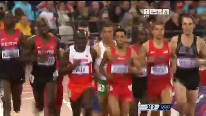 توفيق مخلوفي يتوج بذهبية 1500 م - أولمبياد لندن2012