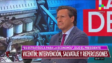 Vicentin: repercusiones de la intervención