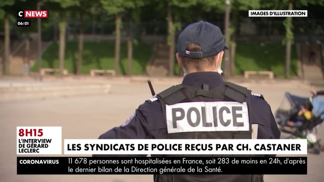 Les syndicats de police reçus par Christophe Castaner