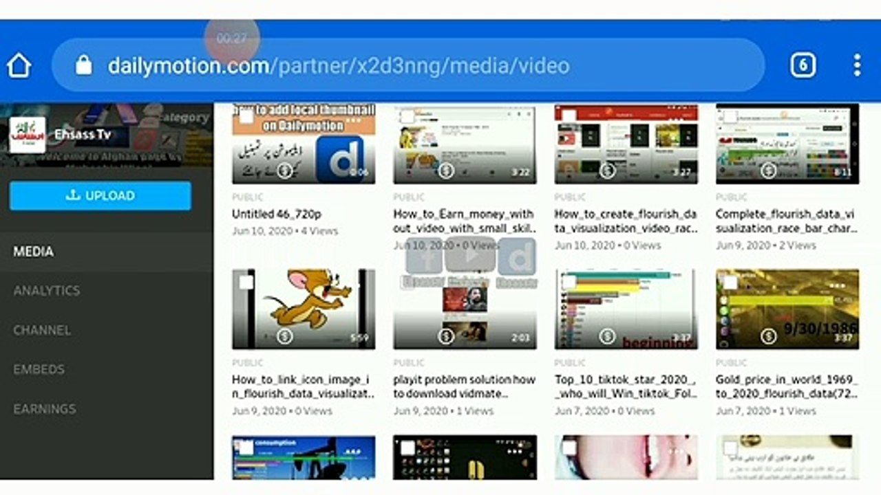 Dailymotion No ads showing new monitization policy 2020
