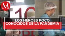 Verdaderos héroes son los trabajadores de intendencia en su lucha contra el covid-19