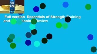 Full version  Essentials of Strength Training and Conditioning  Review