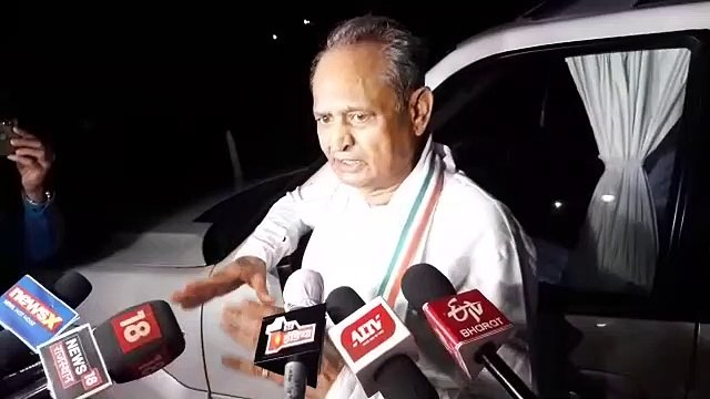 राजस्थान सीएम अशोक गहलोत का बडा बयान, राजस्थान में खेला जा रहा था MP वाला खेल