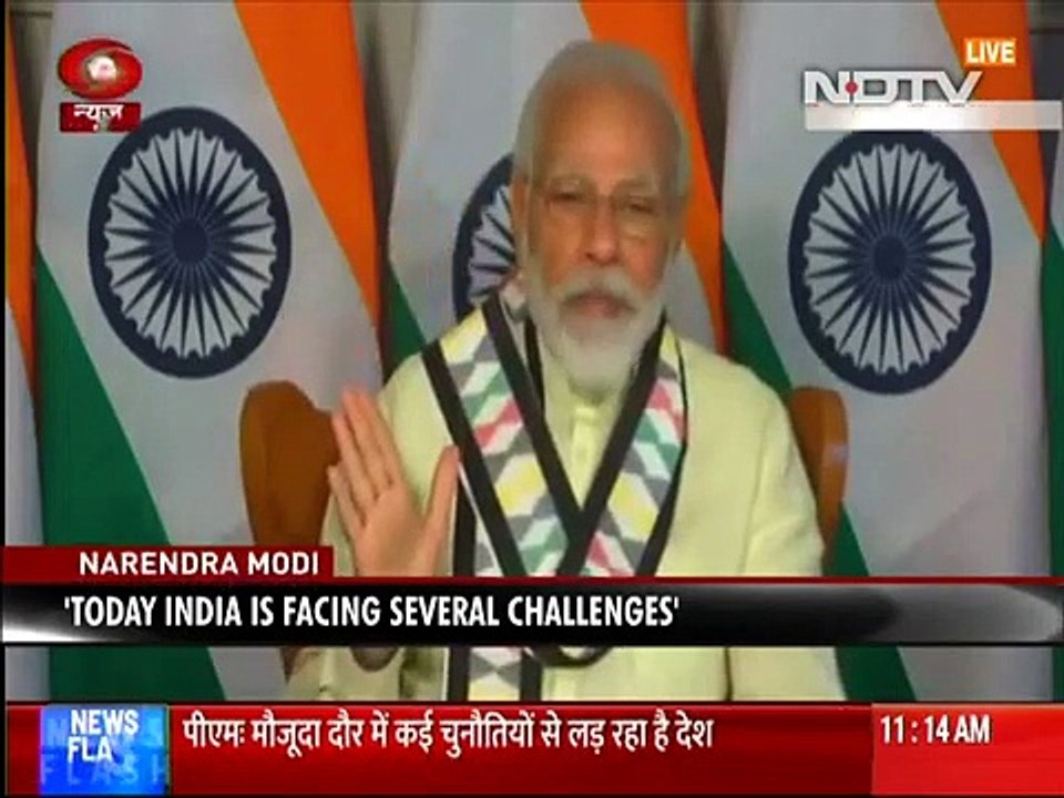 Courage Is Cure For All Problems, Says PM Amid Coronavirus Crisis