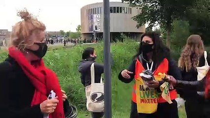 Over 10,000 protesters join peaceful Black Lives Matter rally in Amsterdam