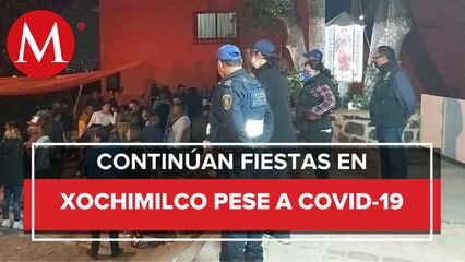 En emergencia sanitaria, inhiben en Xochimilco más de 60 fiestas privadas