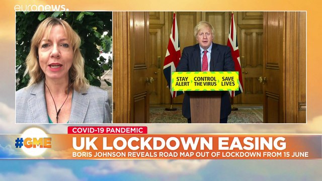 English lockdown only partially eased because COVID-19 infection rate isn't dropping quickly enough