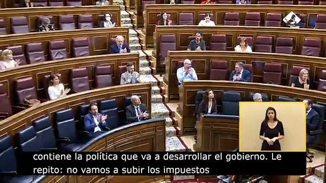 Iván Espinosa de los Monteros pregunta a la ministra de Hacienda, Mª Jesús Montero, “qué impuestos está valorando subir el Gobierno”