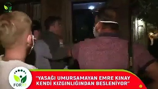 Emre Kınay, muhabirin neden bu saatte dışarıdasınız sorusuna öfkelendi: Kimsin sen, sana mı soracağım