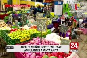 Muñoz asegura que alcalde de Santa Anita desea hacer parque temático en terreno de Tierra Prometida