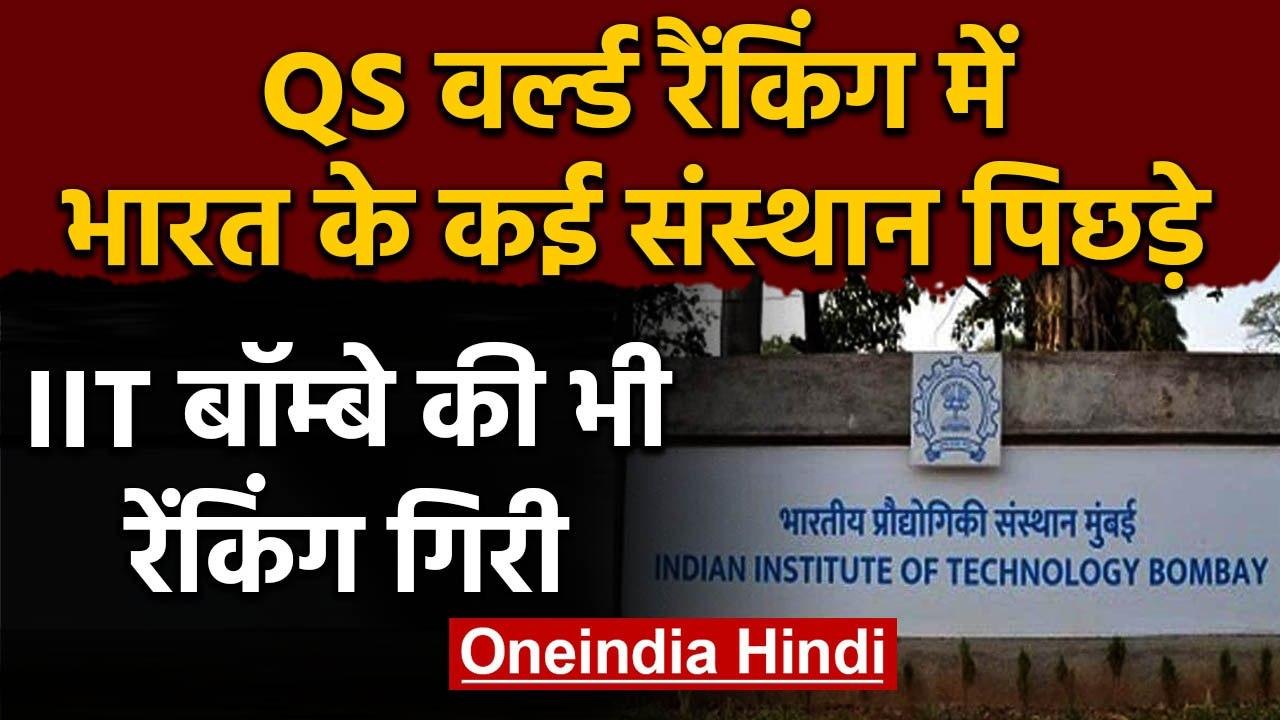 QS World Ranking 2021 :  India के Top Institute...