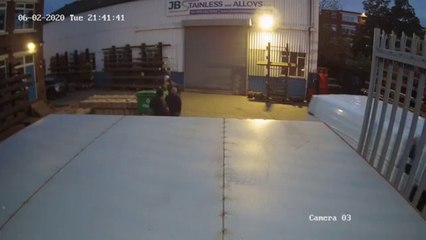 Theft at JB Stainless and Alloys Ltd, Attercliffe, Sheffield.