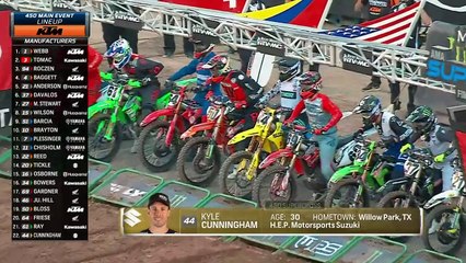 2020 Round 14 - SLC 4 SX | 450 Main Event