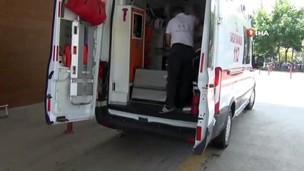 Elini torna makinesine kaptırdı