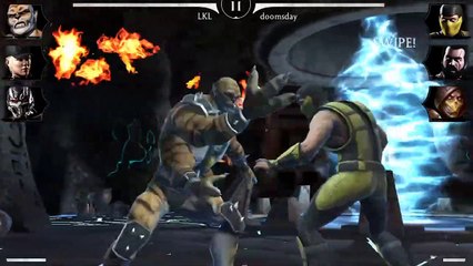 TrBoRg VS ScOrPiAn mK Fight #Triborg Fatality #LkL