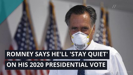Romney says he'll 'stay quiet' on his 2020 presidential vote, and other top stories from June 11, 2020.