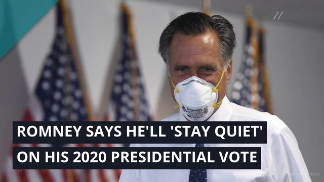 Romney says he'll 'stay quiet' on his 2020 presidential vote, and other top stories from June 11, 2020.