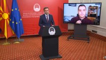 Konferencë për shtyp e zëvendëskryeministrit Osmani dhe ministri Popovski