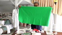 Bir tekstil firması antiviral kumaştan seccade üretti - DENİZLİ