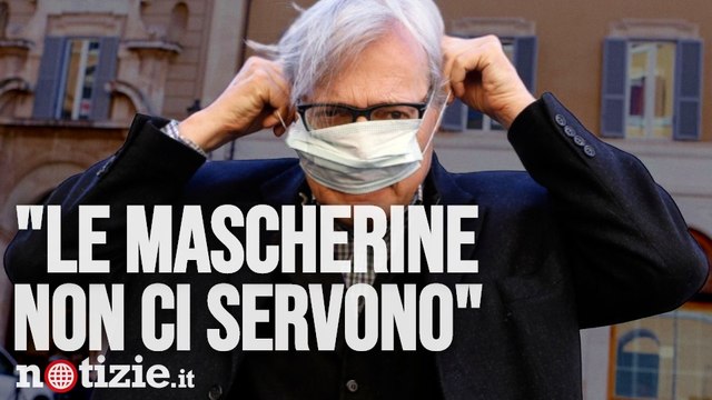 Sgarbi si rifiuta di indossare la mascherina: seduta sospesa alla Camera | Notizie.it
