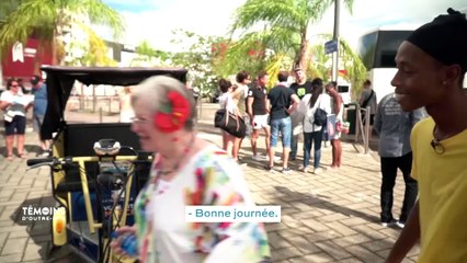 Martinique : Fort-de-France en pousse-pousse