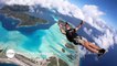 Polynésie Française : Parachutisme à Bora-Bora