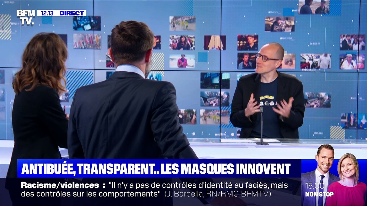 Antibuée, transparents ... les masques de protection se réinventent - 11/06